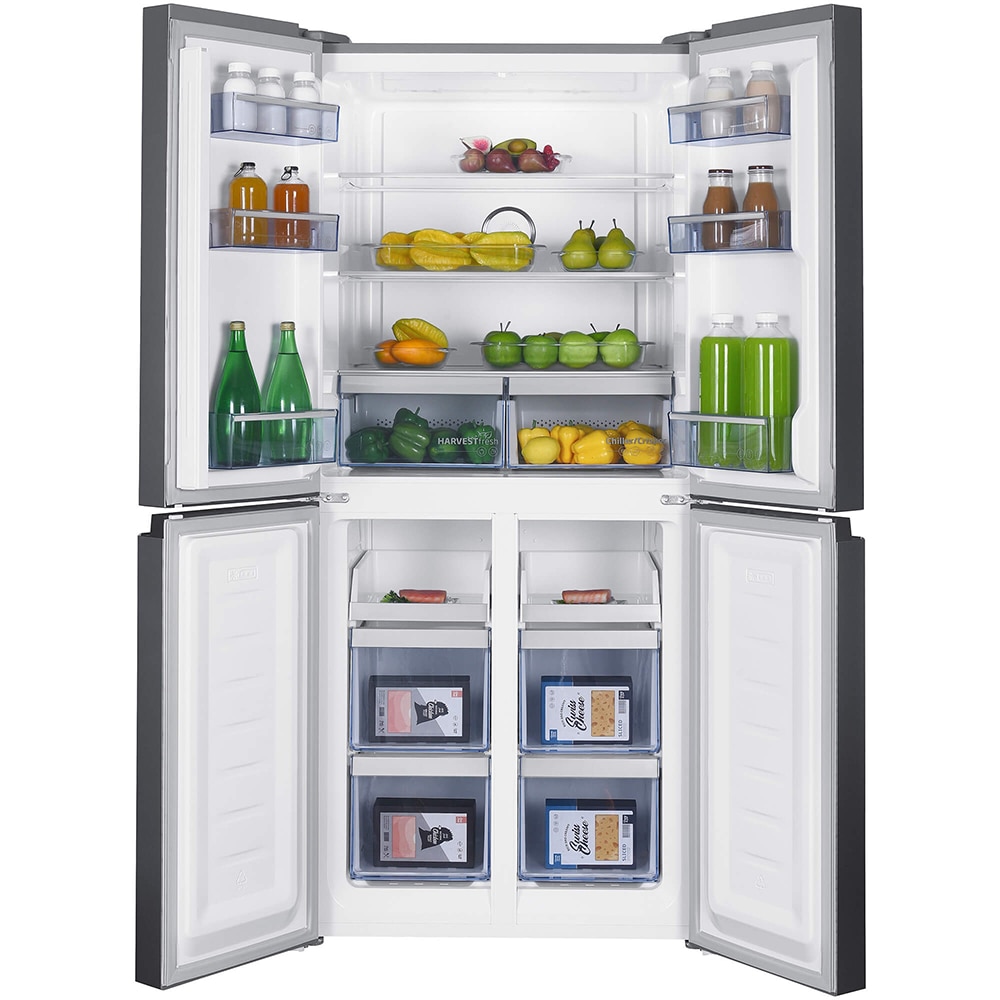 Side by Side BEKO GNO46623XPN, No Frost, 466 l, H 180 cm, Clasa D, inox