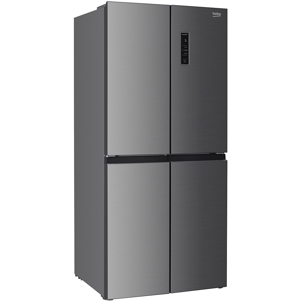 Side by Side BEKO GNO46623XPN, No Frost, 466 l, H 180 cm, Clasa D, inox
