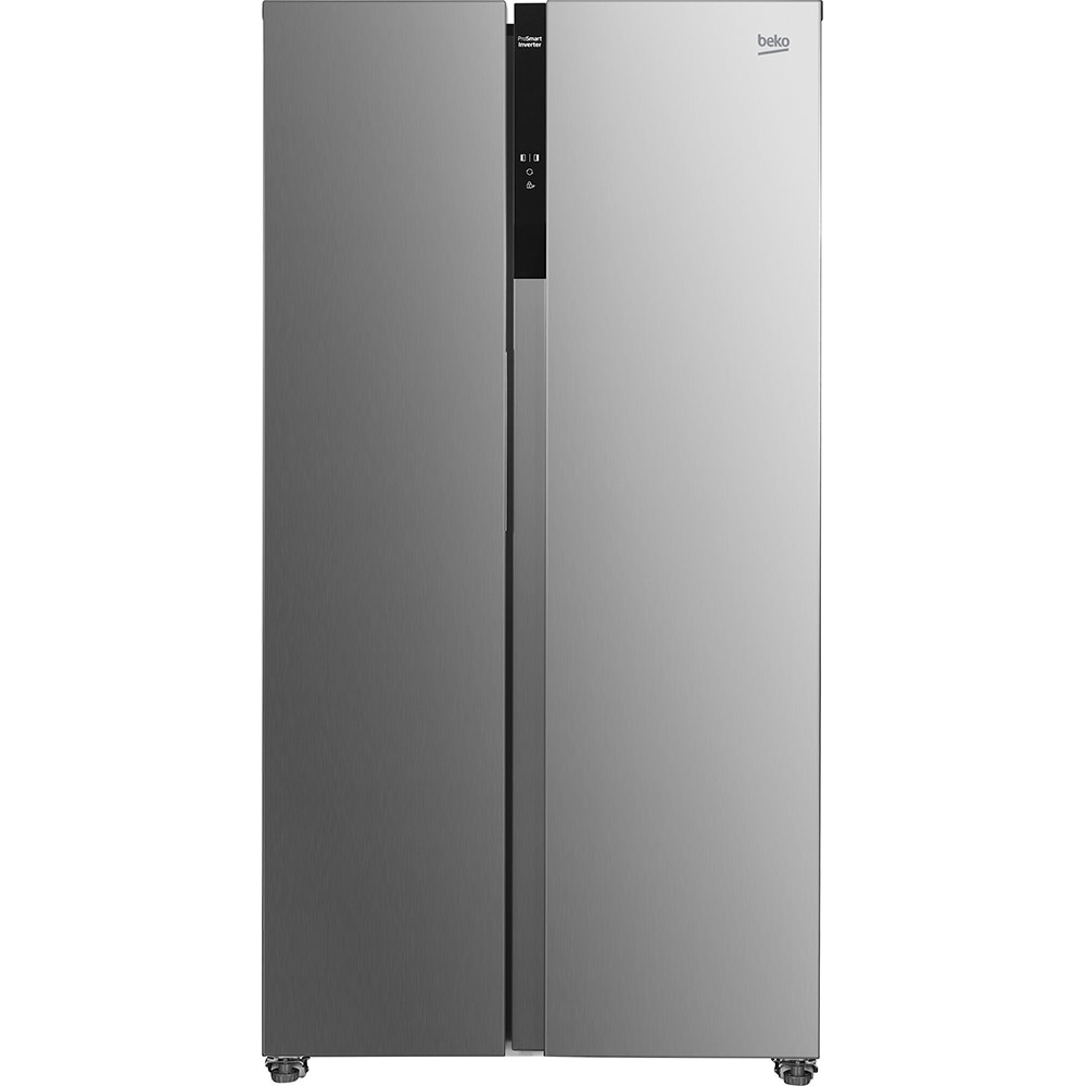 Side by Side BEKO GNO5322XPN, No Frost, 532 l, H 177 cm, Clasa E, inox