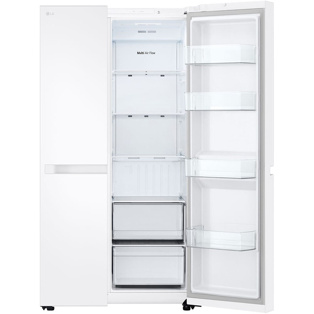 Side by Side LG GSBC40SWPE, No Frost, 664 l, H 179 cm, Clasa E, alb