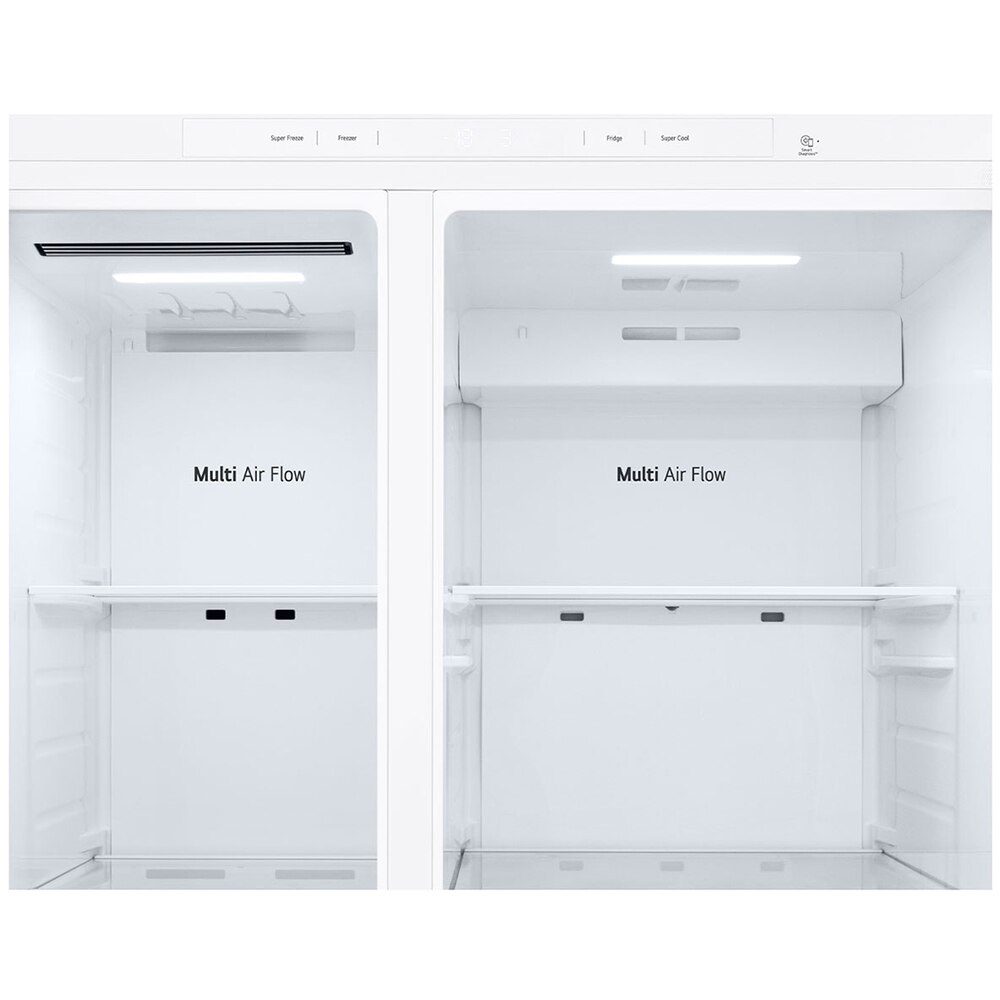 Side by Side LG GSBC40SWPE, No Frost, 664 l, H 179 cm, Clasa E, alb