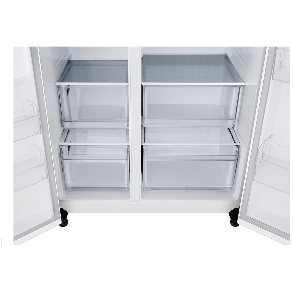 Side by Side LG GSBC40SWPE, No Frost, 664 l, H 179 cm, Clasa E, alb