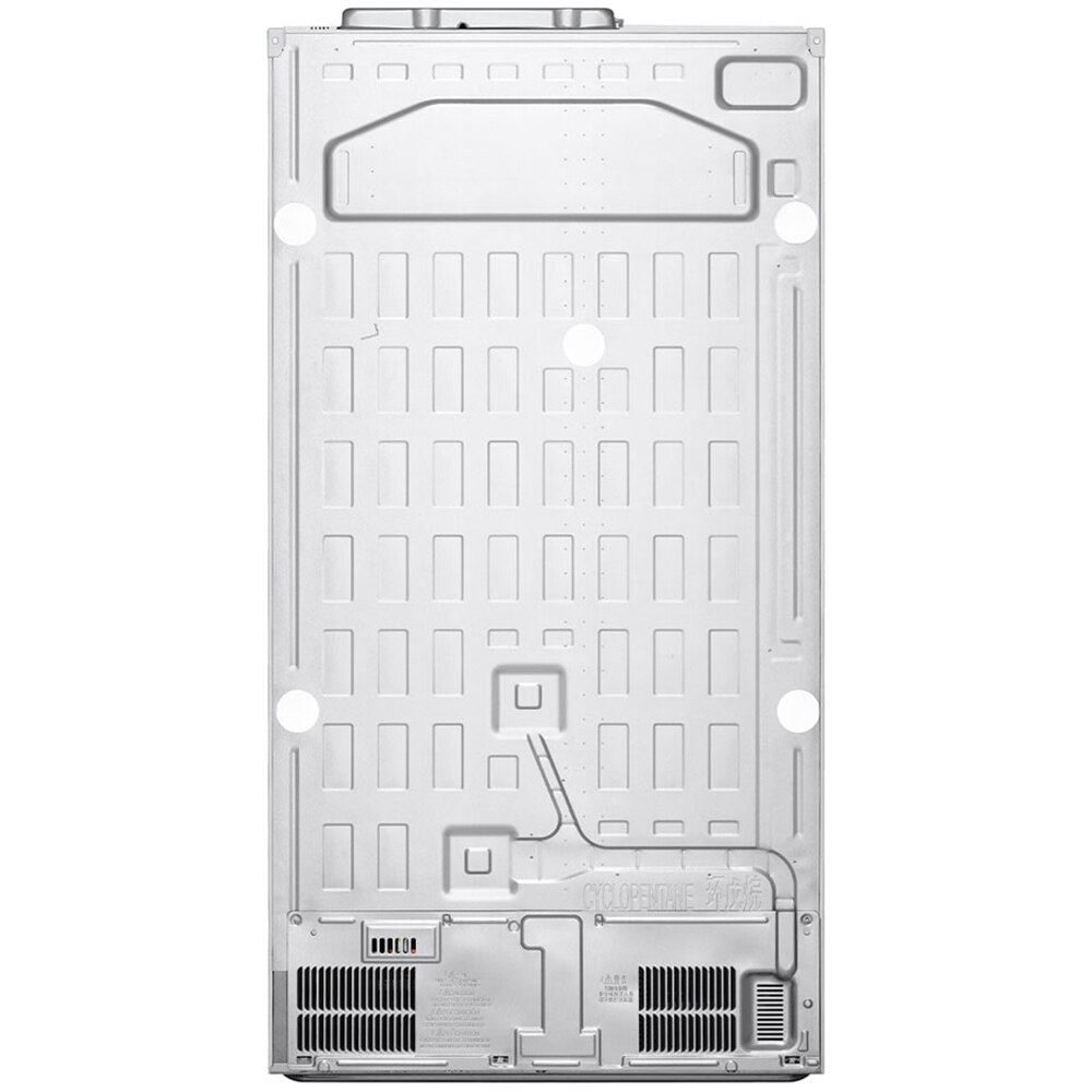 Side by Side LG GSBC40SWPE, No Frost, 664 l, H 179 cm, Clasa E, alb