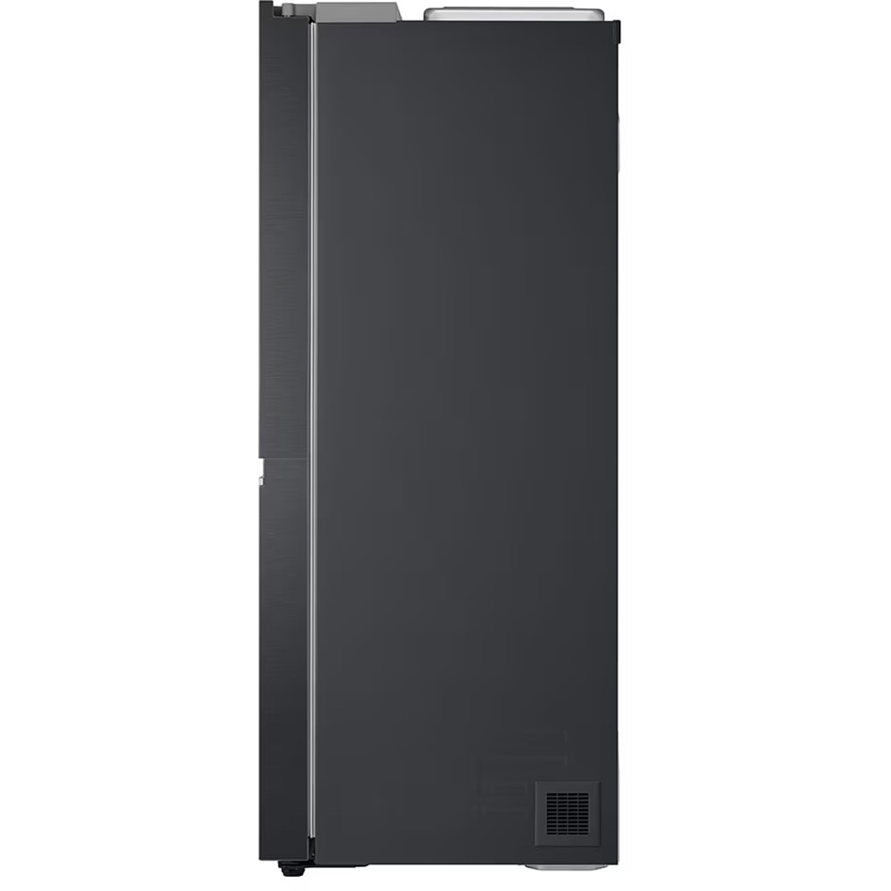 Side by Side LG GSLV71MCTD, No Frost, 635 l, H 179 cm, Clasa D, Dozator apa, negru