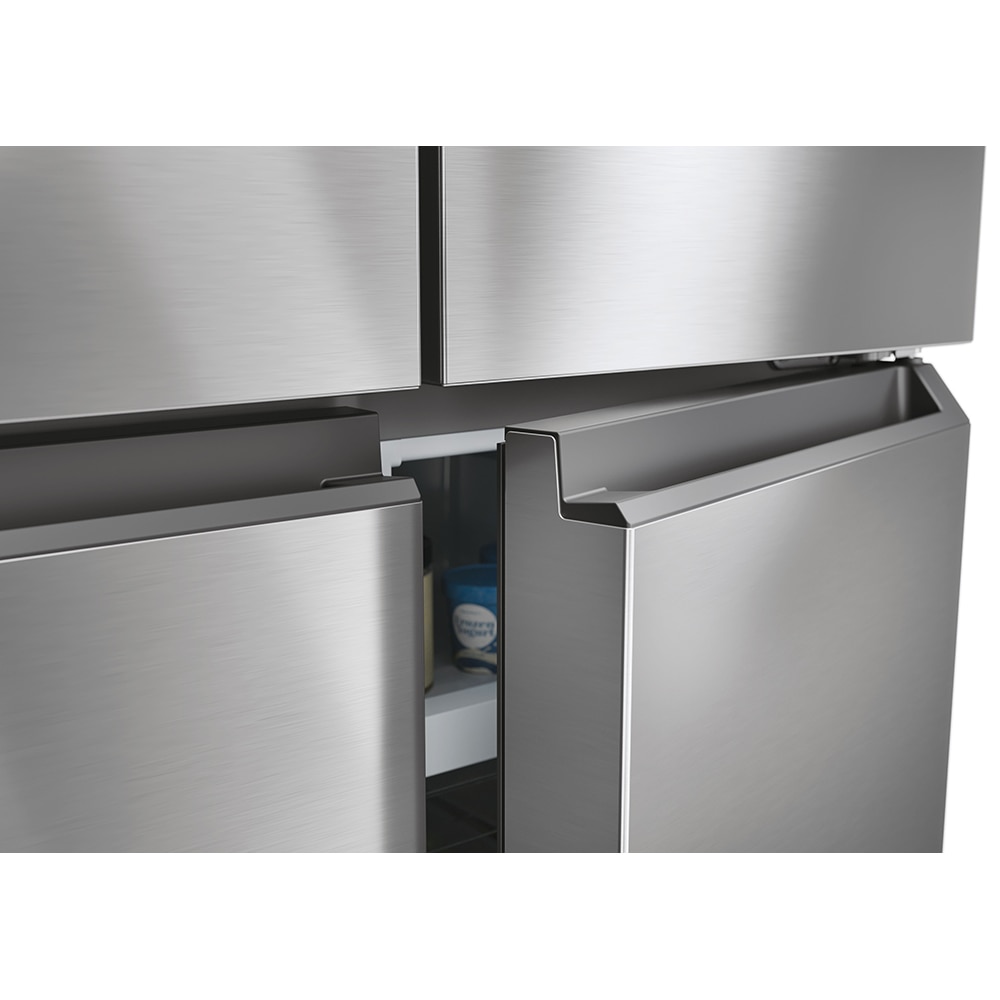 Side By Side HAIER HCR3818ENMM, No Frost, 467 l, H 182 cm, Clasa E, inox