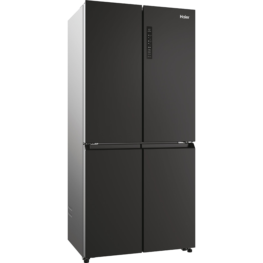 Side by Side HAIER HCR3818ENPT, No Frost, 467 l, H 182 cm, Clasa E, negru