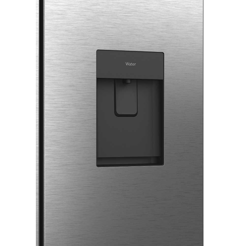Side by Side HAIER HFW7819EWMP, Total No Frost, 537 l, H 192.5 cm, Clasa E, Dozator apa, Wi-Fi, inox