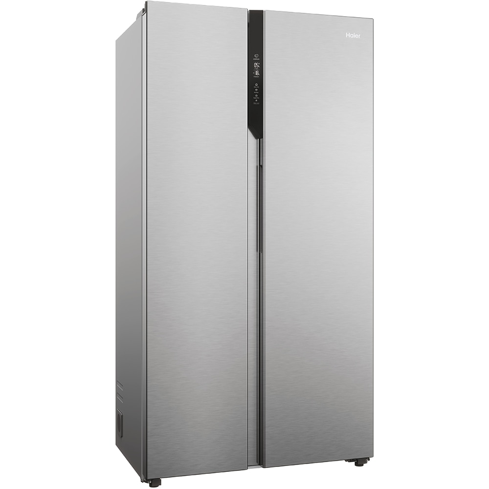 Side by Side HAIER HSR5918DNMP, Total No Frost, 528 l, H 178 cm, Clasa D, inox