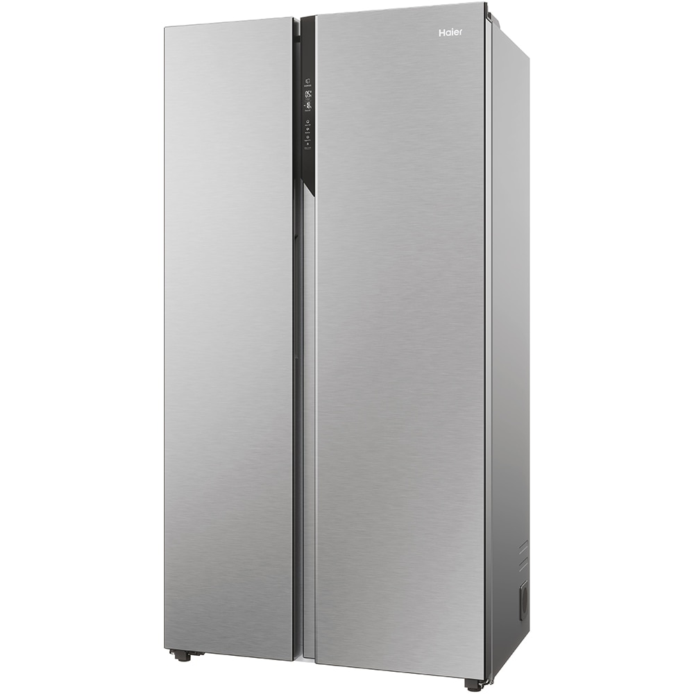 Side by Side HAIER HSR5918DNMP, Total No Frost, 528 l, H 178 cm, Clasa D, inox