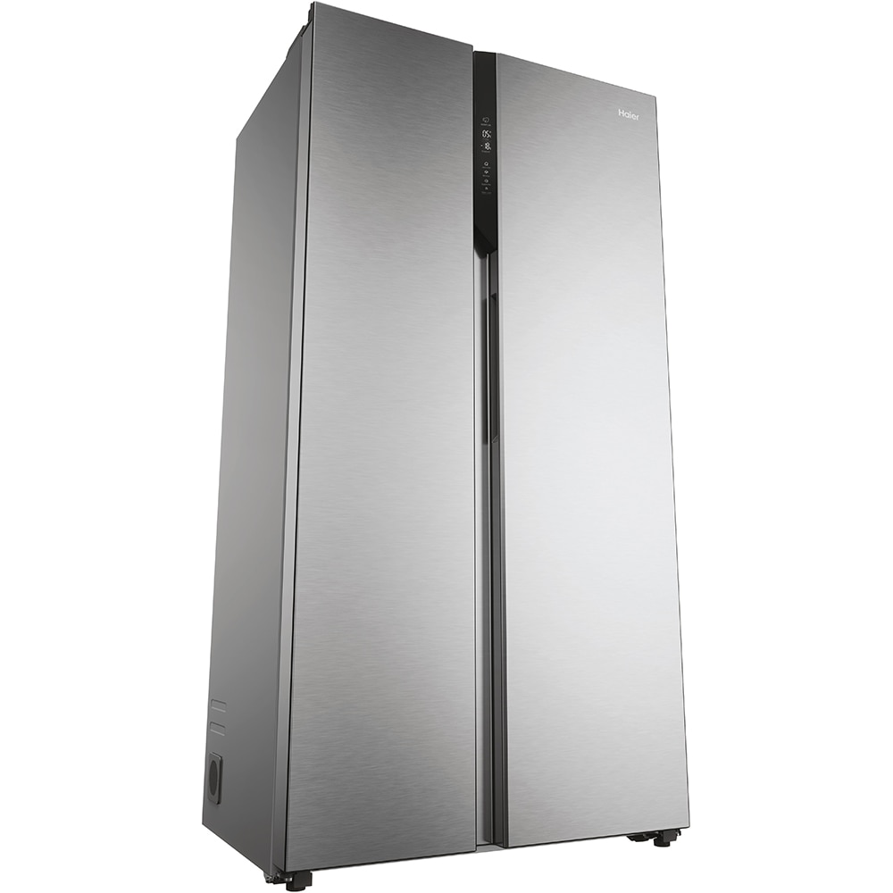 Side by Side HAIER HSR5918DNMP, Total No Frost, 528 l, H 178 cm, Clasa D, inox