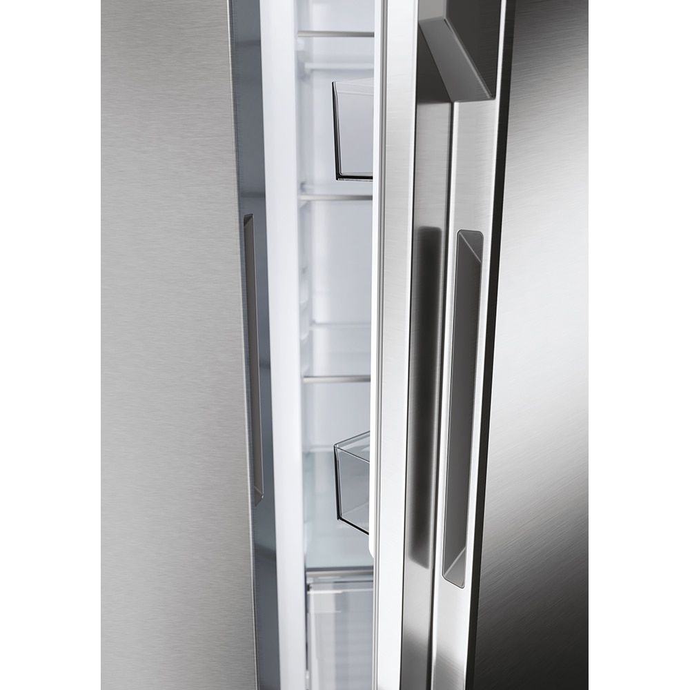 Side by Side HAIER HSR5918DNMP, Total No Frost, 528 l, H 178 cm, Clasa D, inox