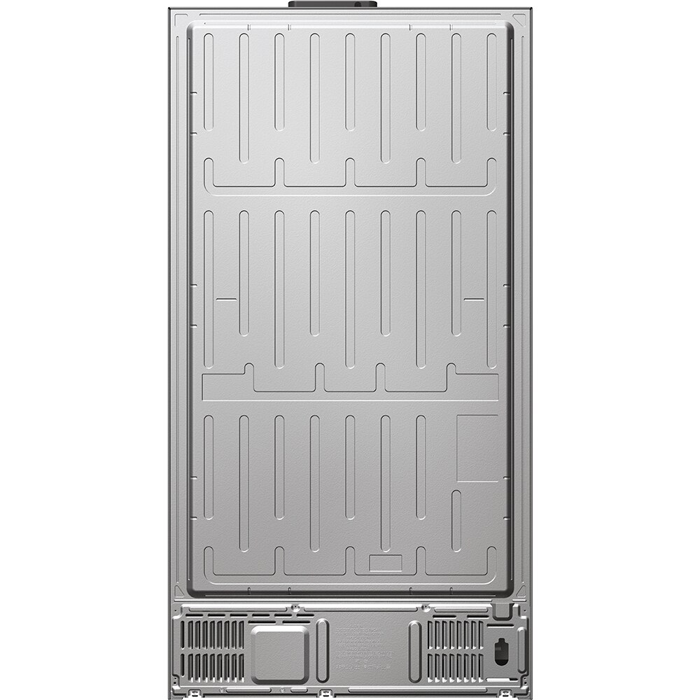 Side by Side HAIER HSR5918DWMP, Total No Frost, 521 l, H 177.5 cm, Clasa D, Dozator apa, inox