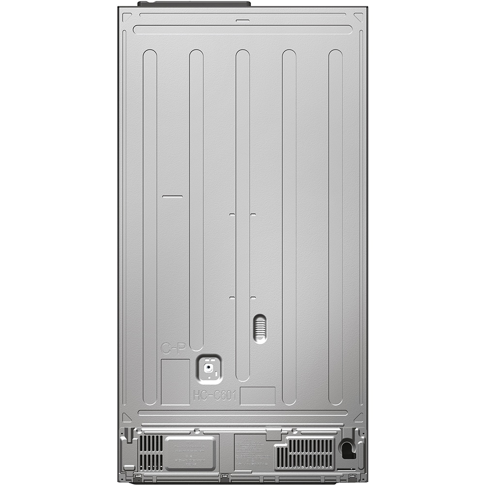 Side by Side HAIER HSW59F18EIMM, Total No Frost, 601 l, 178 cm, Clasa E, Dozator apa, Wi-Fi, inox