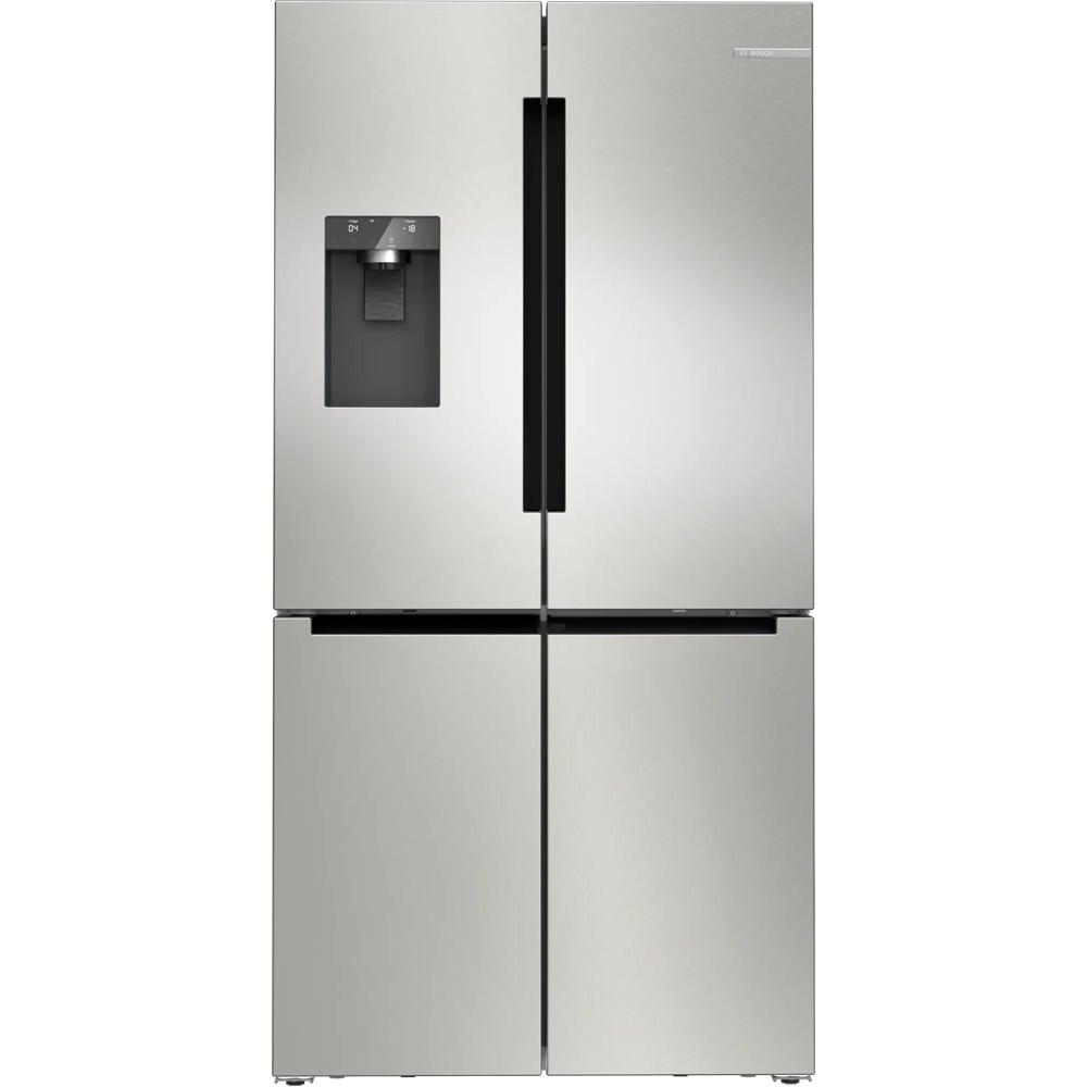Side by Side BOSCH KFD96APEA, No Frost, 574 l, H 183 cm, Clasa E, Dozator apa, inox antiamprenta