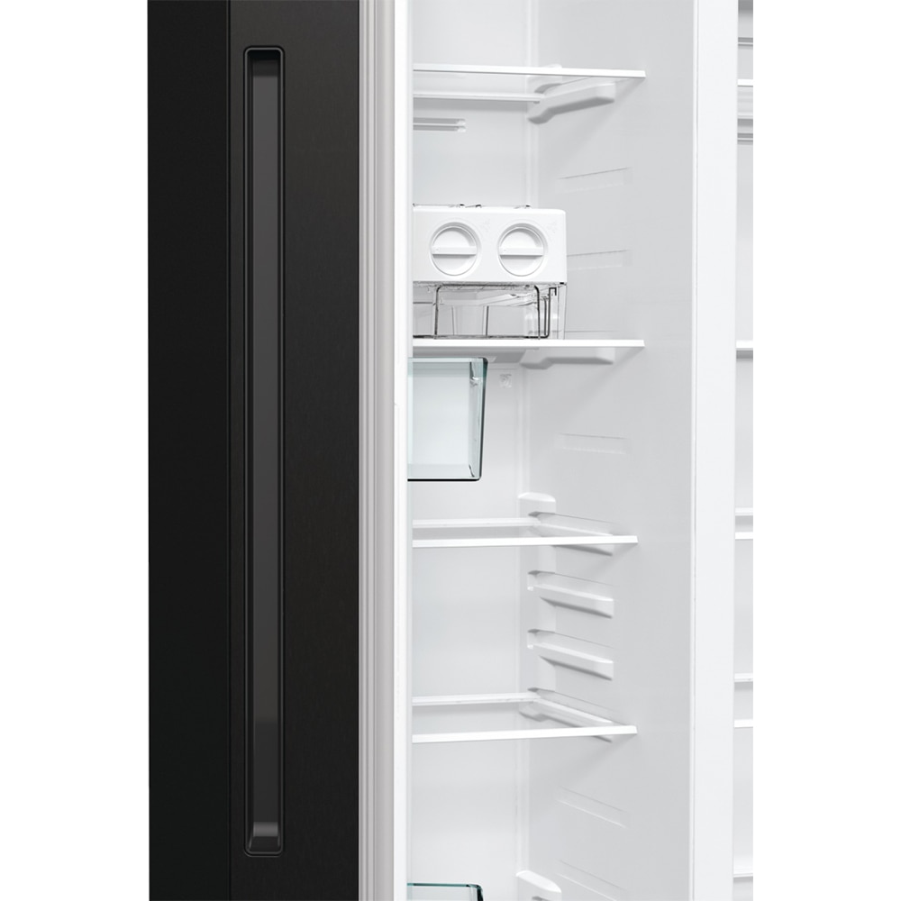 Side by Side GORENJE NRR9185DABXL, No Frost Plus, 550 l, H 178.6 cm, Clasa D, dark inox