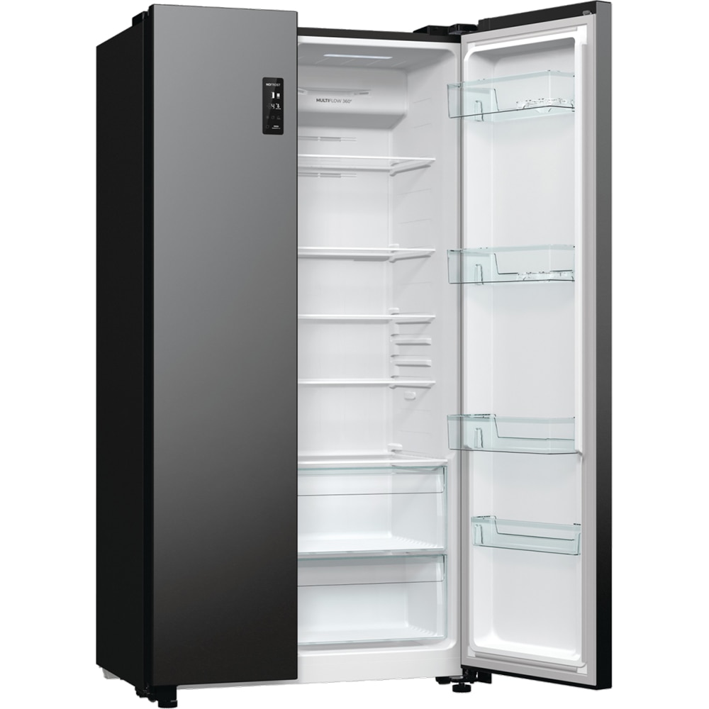 Side by Side GORENJE NRR9185DABXL, No Frost Plus, 550 l, H 178.6 cm, Clasa D, dark inox