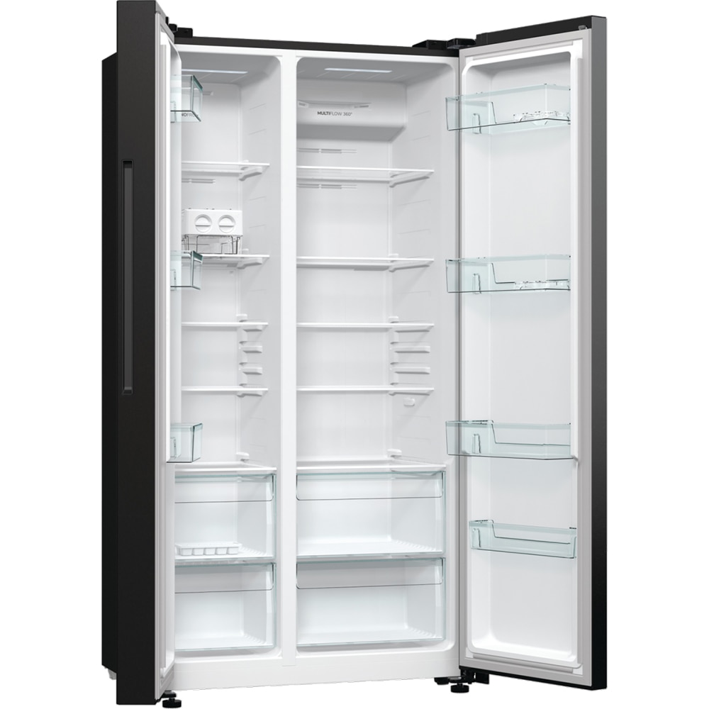 Side by Side GORENJE NRR9185DABXL, No Frost Plus, 550 l, H 178.6 cm, Clasa D, dark inox