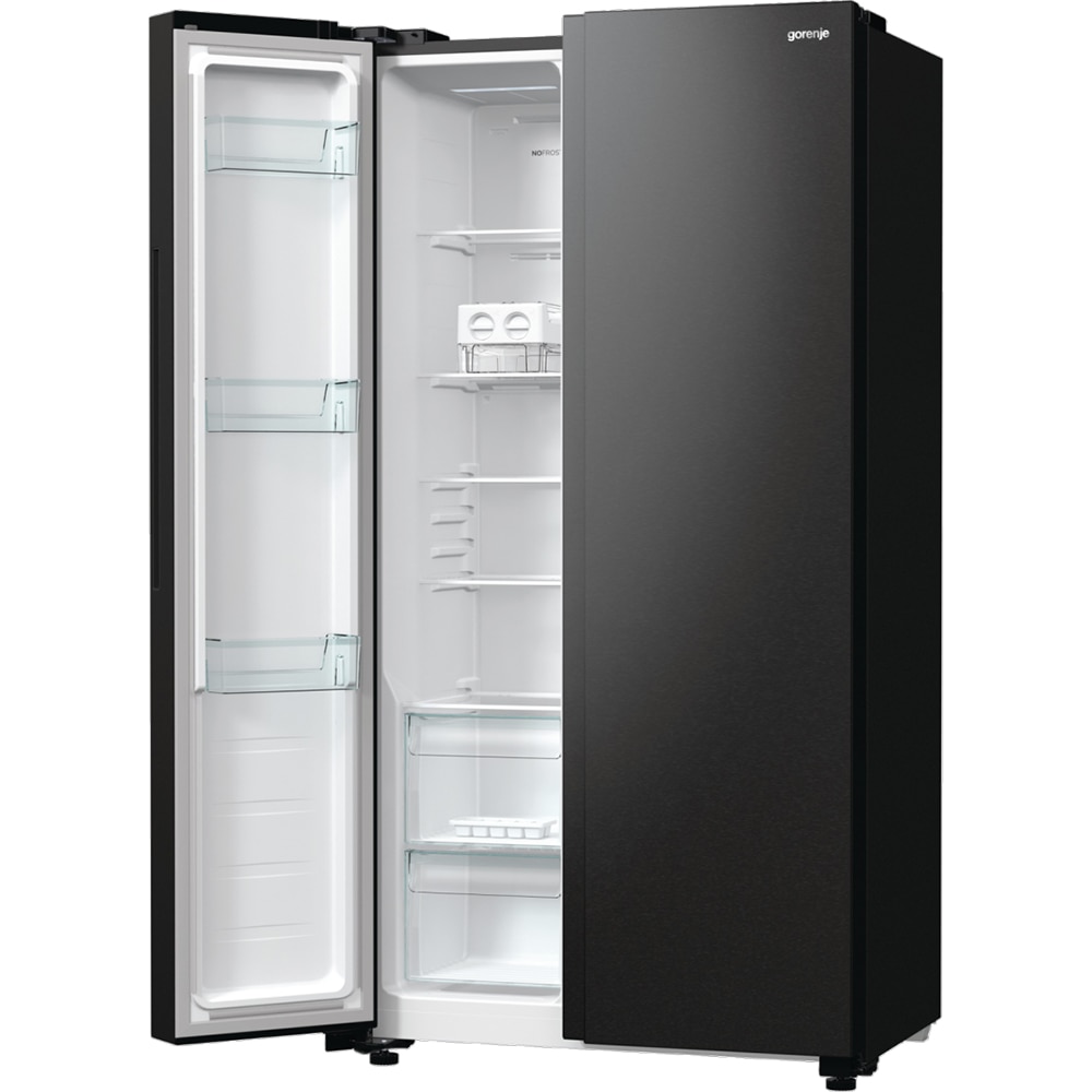 Side by Side GORENJE NRR9185DABXL, No Frost Plus, 550 l, H 178.6 cm, Clasa D, dark inox