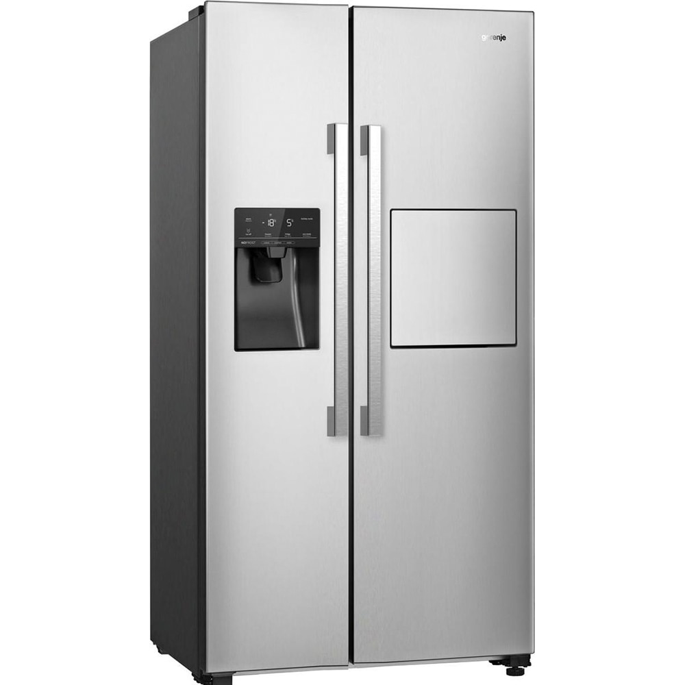 Side by Side GORENJE NRS9182VXB1, NoFrost Plus, 560 l, H 179 cm, Clasa E, gri