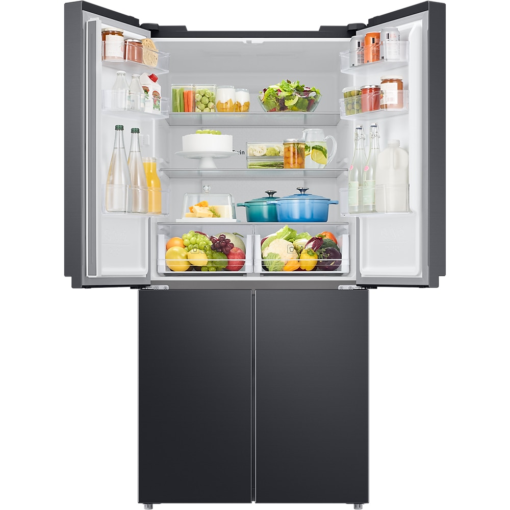 Side by Side SAMSUNG RF48A400EB4/EO, No Frost, 488 l, H 179 cm, Clasa E, negru