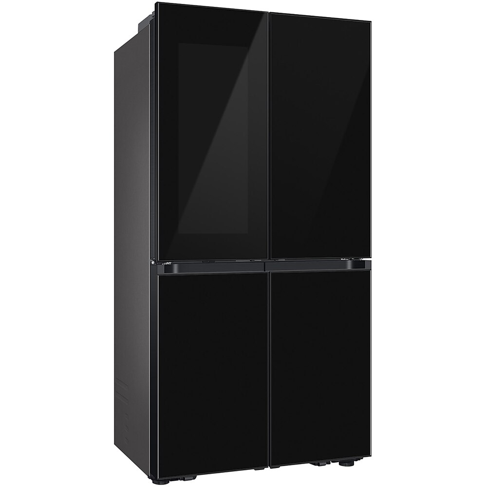 Side by Side SAMSUNG RF65DB970E22EO, No Frost, Beverage Center, 645 l, H 185 cm, Clasa E, Dozator apa, Wi-Fi, sticla neagra