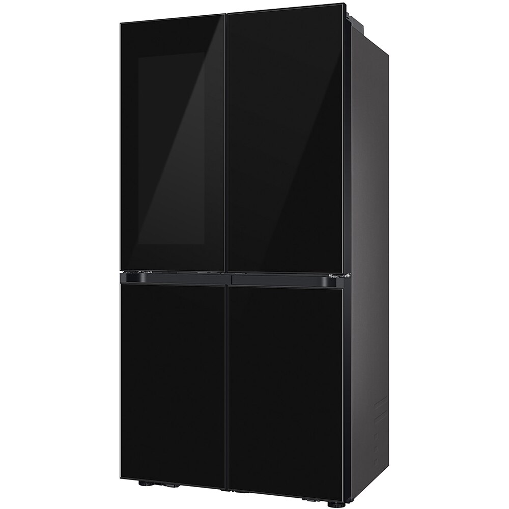 Side by Side SAMSUNG RF65DB970E22EO, No Frost, Beverage Center, 645 l, H 185 cm, Clasa E, Dozator apa, Wi-Fi, sticla neagra