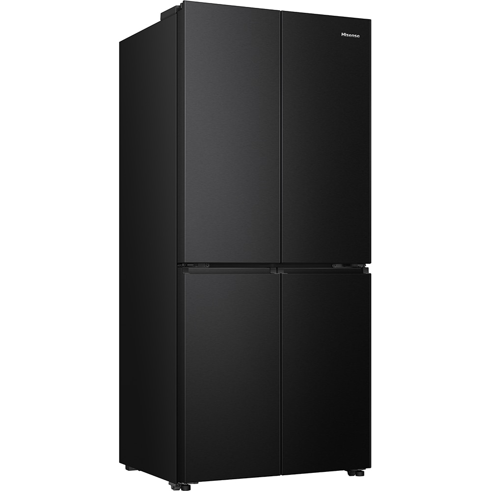 Side by Side HISENSE RQ5P470SAFE, Total No Frost, 483 l, H 178.5 cm, Clasa E, Wi-Fi, negru