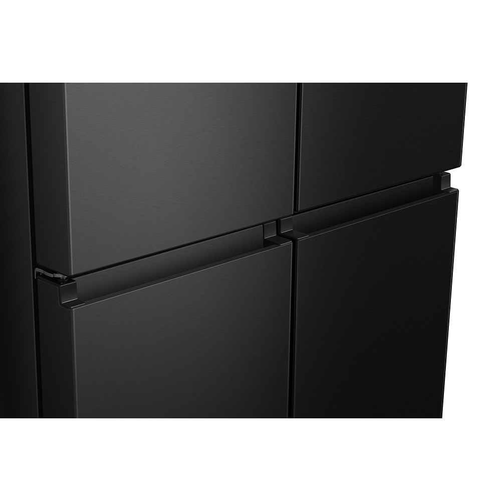 Side by Side HISENSE RQ5P470SAFE, Total No Frost, 483 l, H 178.5 cm, Clasa E, Wi-Fi, negru