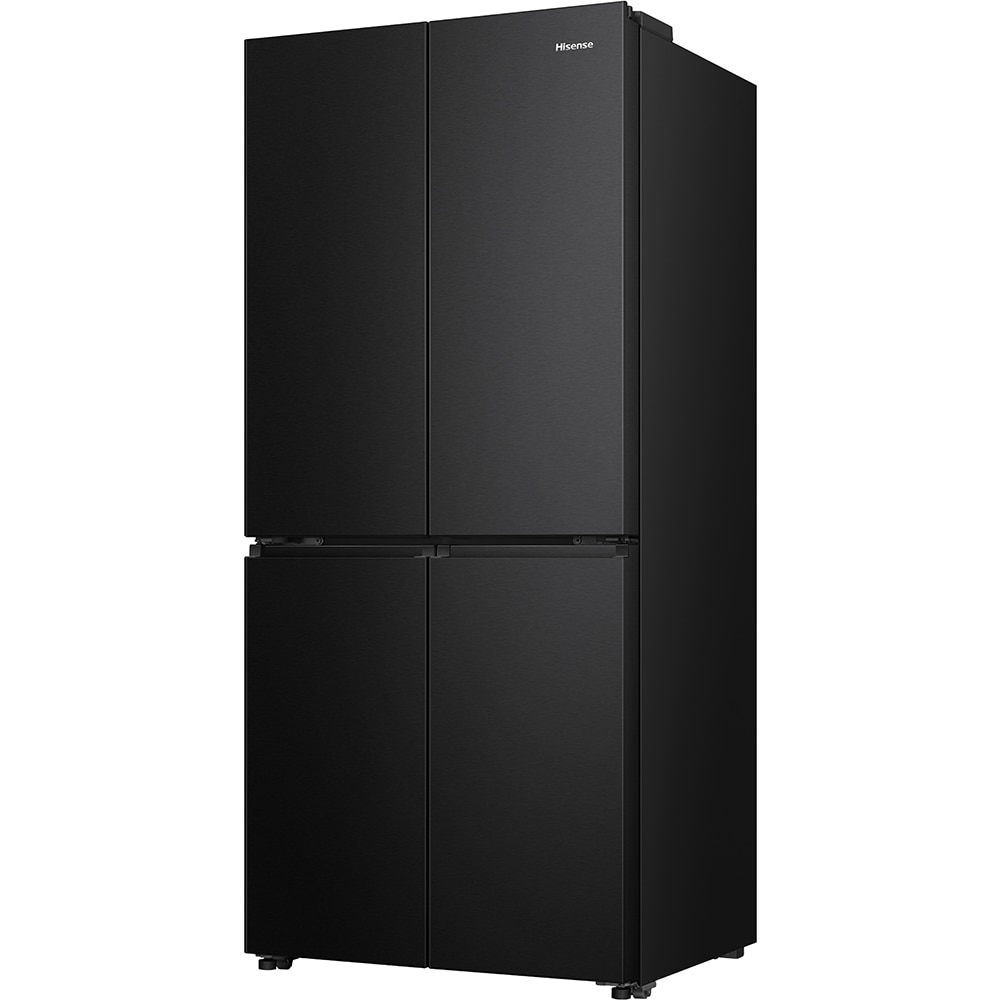 Side by Side HISENSE RQ5P470SAFE, Total No Frost, 483 l, H 178.5 cm, Clasa E, Wi-Fi, negru