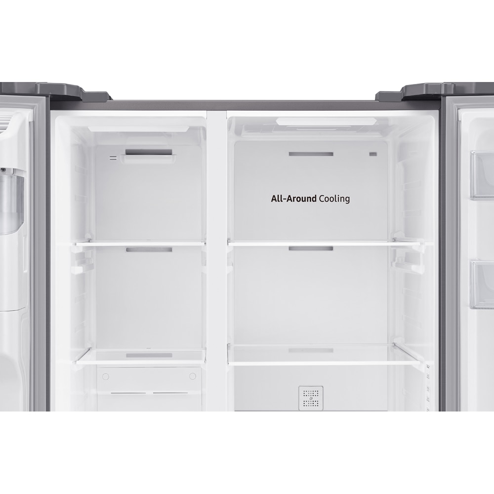 Side by Side SAMSUNG RS65DG5403S9EO, No Frost, 635 l, H 178 cm, Clasa E, Wi-Fi, Dozator apa, inox