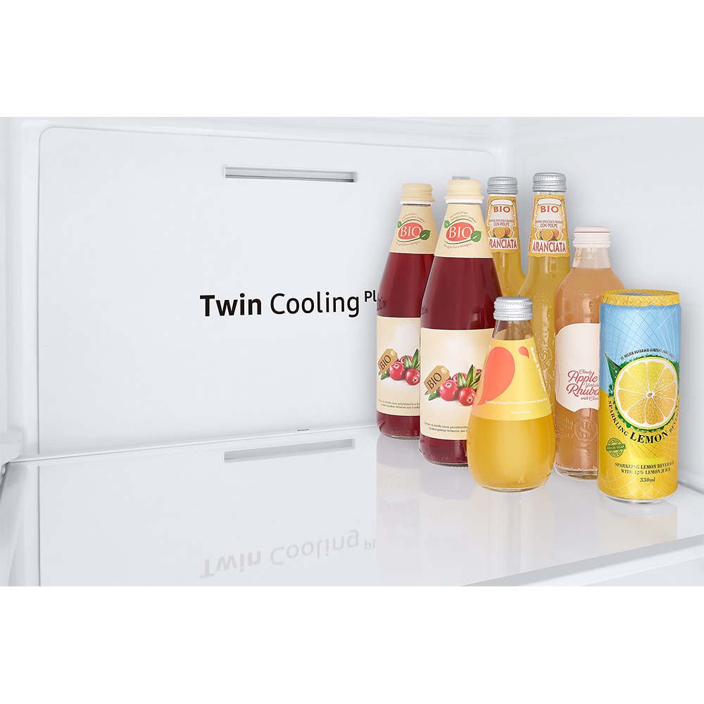 Side by Side SAMSUNG RS67A8810WW/EF, No Frost, 634 l, H 178 cm, Clasa F, dozator apa, Twin Cooling Plus, alb