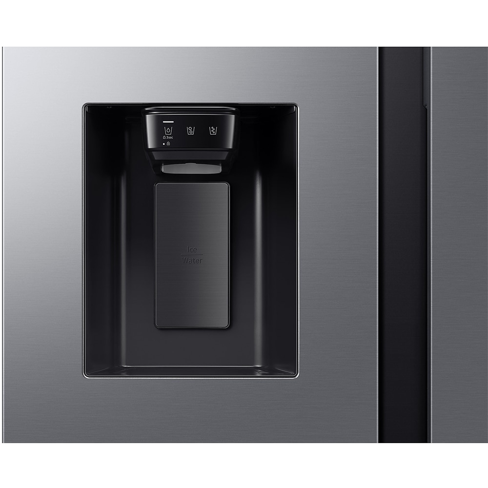 Side by Side SAMSUNG RS70F64KDTEO, No Frost, AI Energy, 640 l, H 178.4 cm, Clasa D, Dozator apa, inox