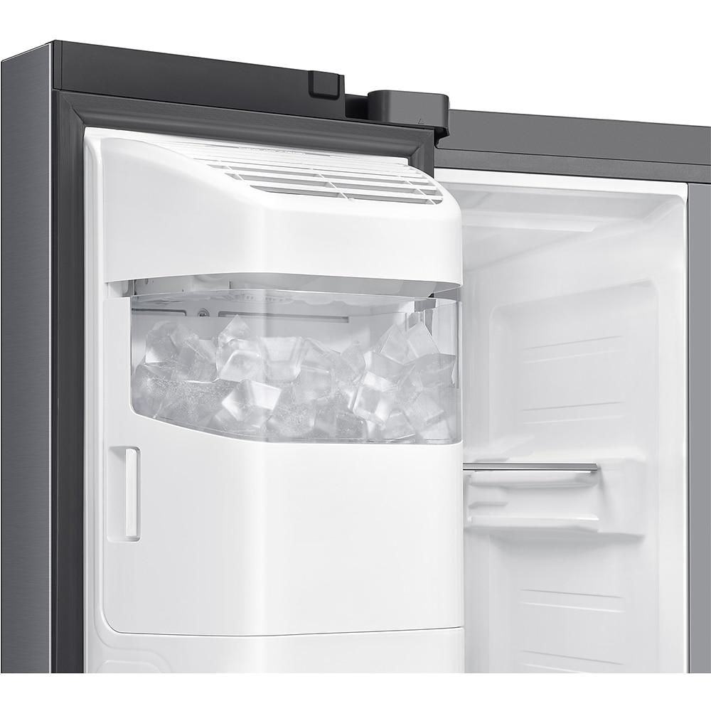 Side by Side SAMSUNG RS70F64KETEO, No Frost, AI Energy, 640 l, H 178.4 cm, Clasa E, Dozator apa, inox
