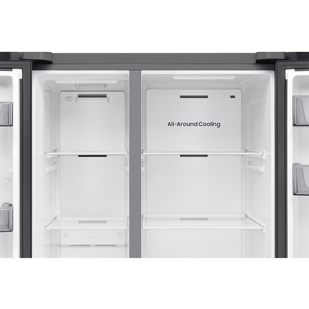 Side by Side SAMSUNG RS70F65QEFEO, No Frost, AI Energy, 659 l, H 178.4 cm, Clasa E, inox