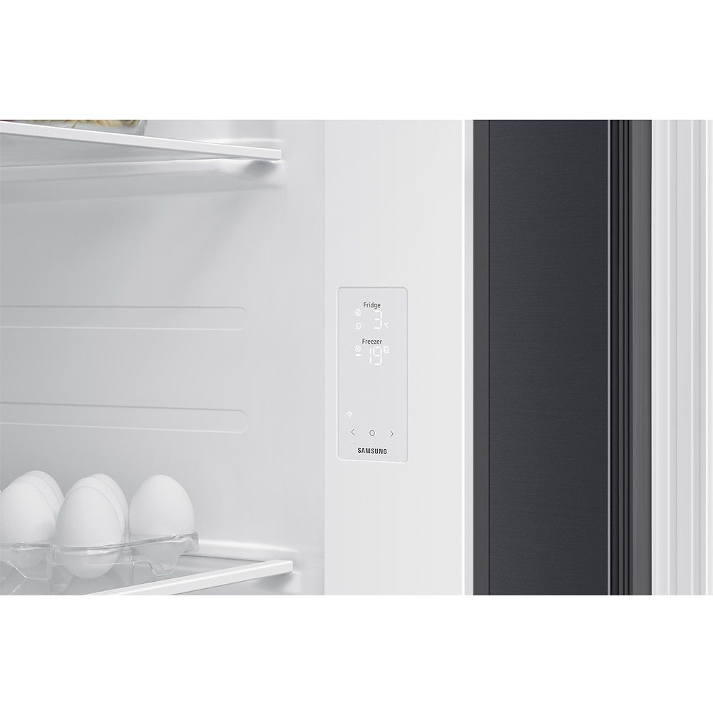 Side by Side SAMSUNG RS70F65QEFEO, No Frost, AI Energy, 659 l, H 178.4 cm, Clasa E, inox