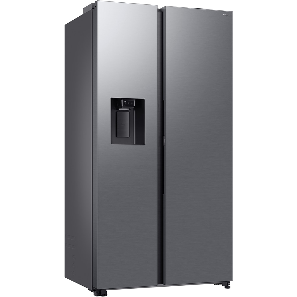 Side by Side SAMSUNG RS80F67KCTEO, No Frost, AI Energy, 634 l, H 178.4 cm, Clasa C, Dozator apa, inox