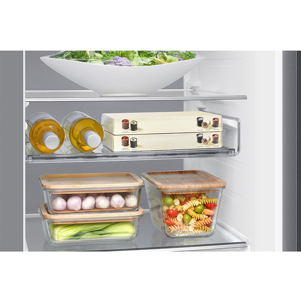 Side by Side SAMSUNG RS90F65EDTEO, No Frost, AI Home 9'', 621 l, H 178.4 cm, Clasa D, Dozator apa, inox