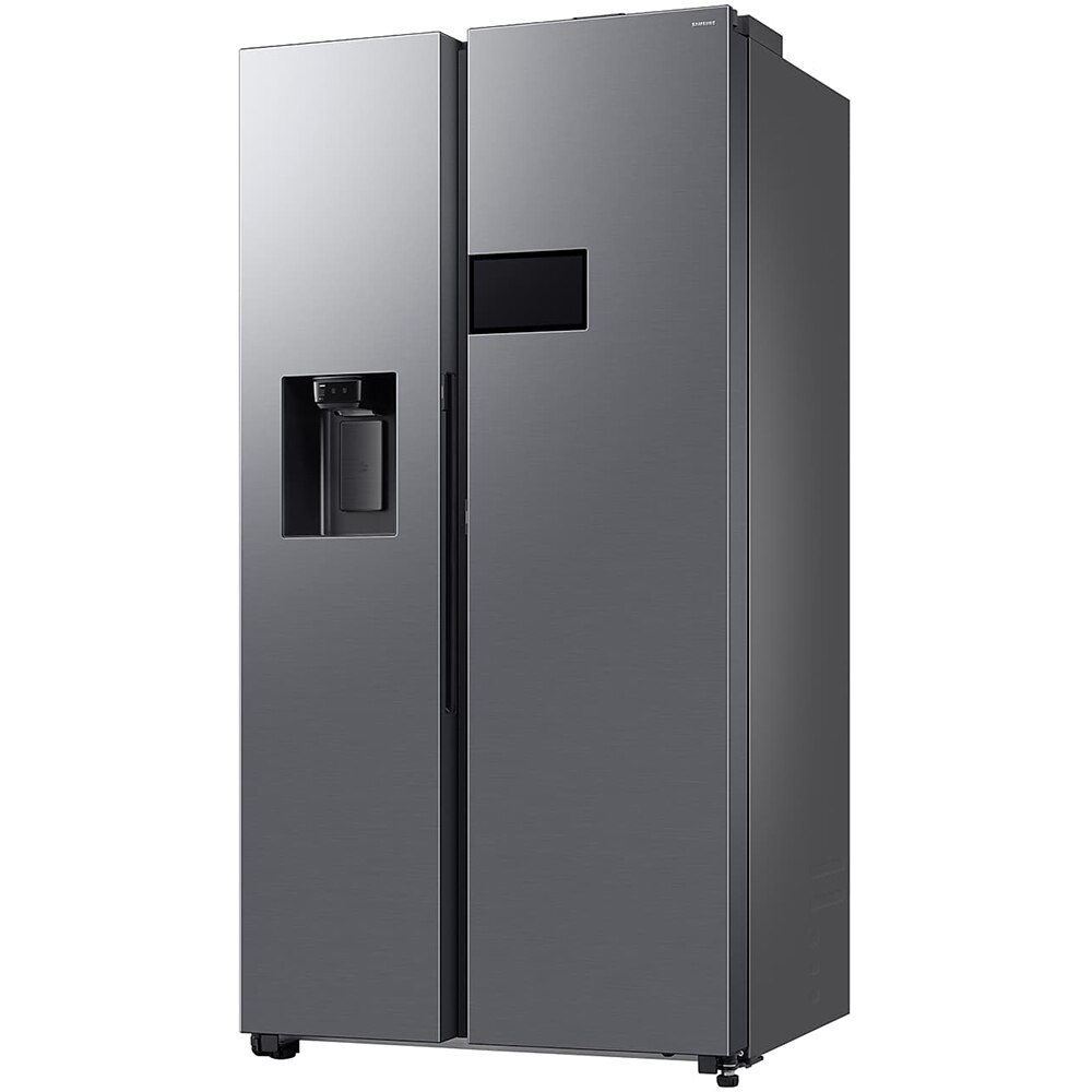 Side by Side SAMSUNG RS90F65EDTEO, No Frost, AI Home 9'', 621 l, H 178.4 cm, Clasa D, Dozator apa, inox