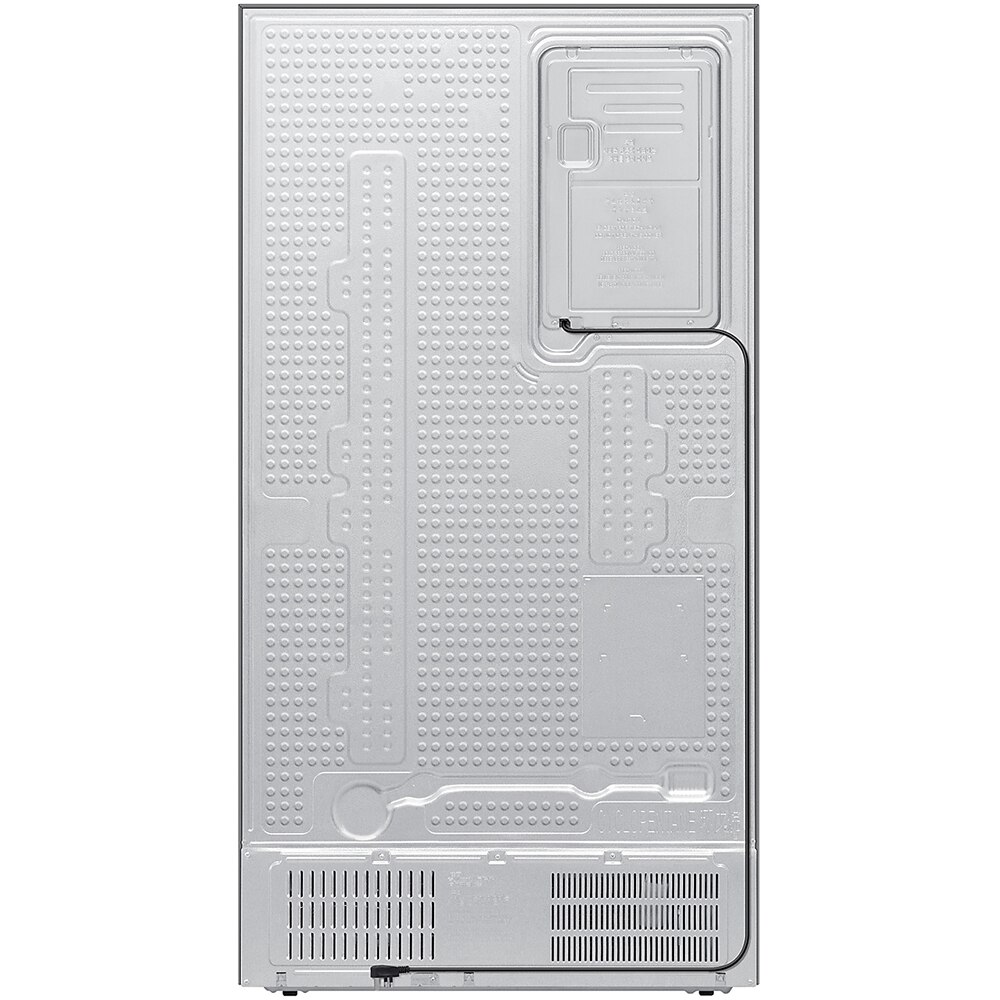 Side by Side SAMSUNG RS90F65EDTEO, No Frost, AI Home 9'', 621 l, H 178.4 cm, Clasa D, Dozator apa, inox