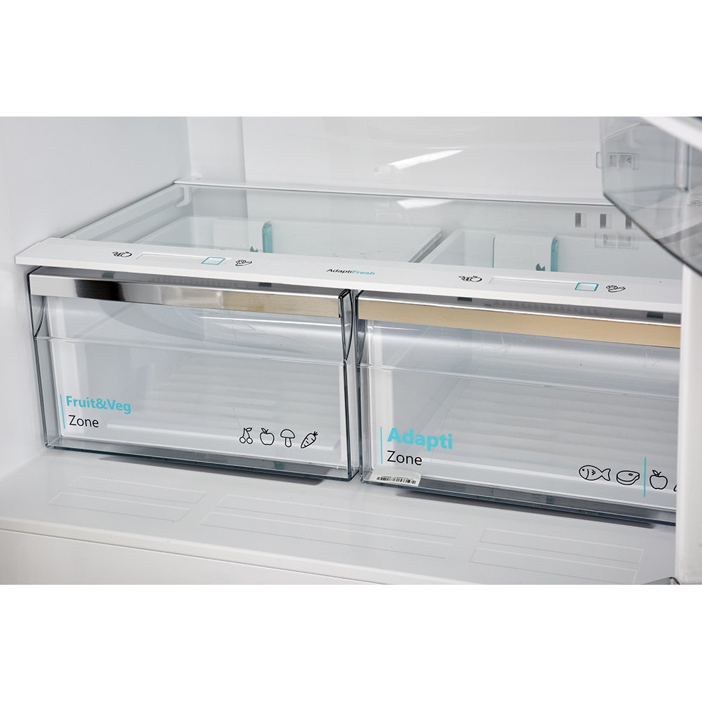 Side by Side SHARP SJ-NFA35IHXIE-EU, No Frost, 488 l, H 179 cm, Clasa E, inox