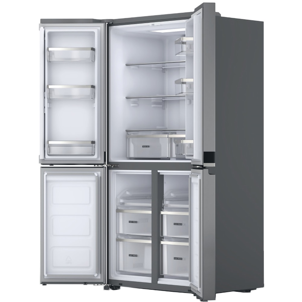 Side by Side WHIRLPOOL WQ9 B3L EF, No Frost, 594 l, H 187 cm, Clasa D, inox