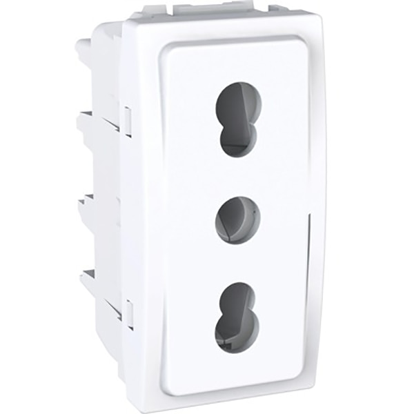 Priza de interior IT SCHNEIDER MGU3.023.18, 1 modul, IP20, alb