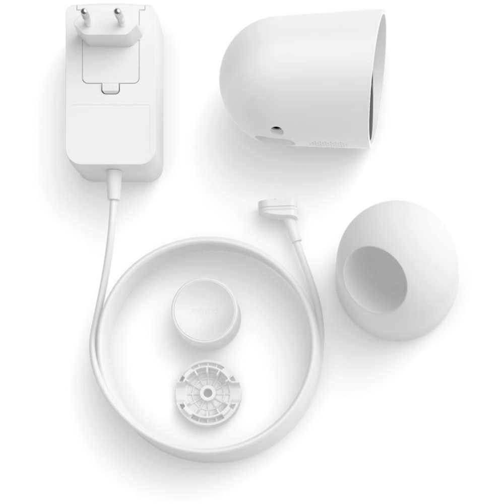 Camera IP Wireless interior PHILIPS HUE Secure, Full HD 1080p, IR, Night vision, alb