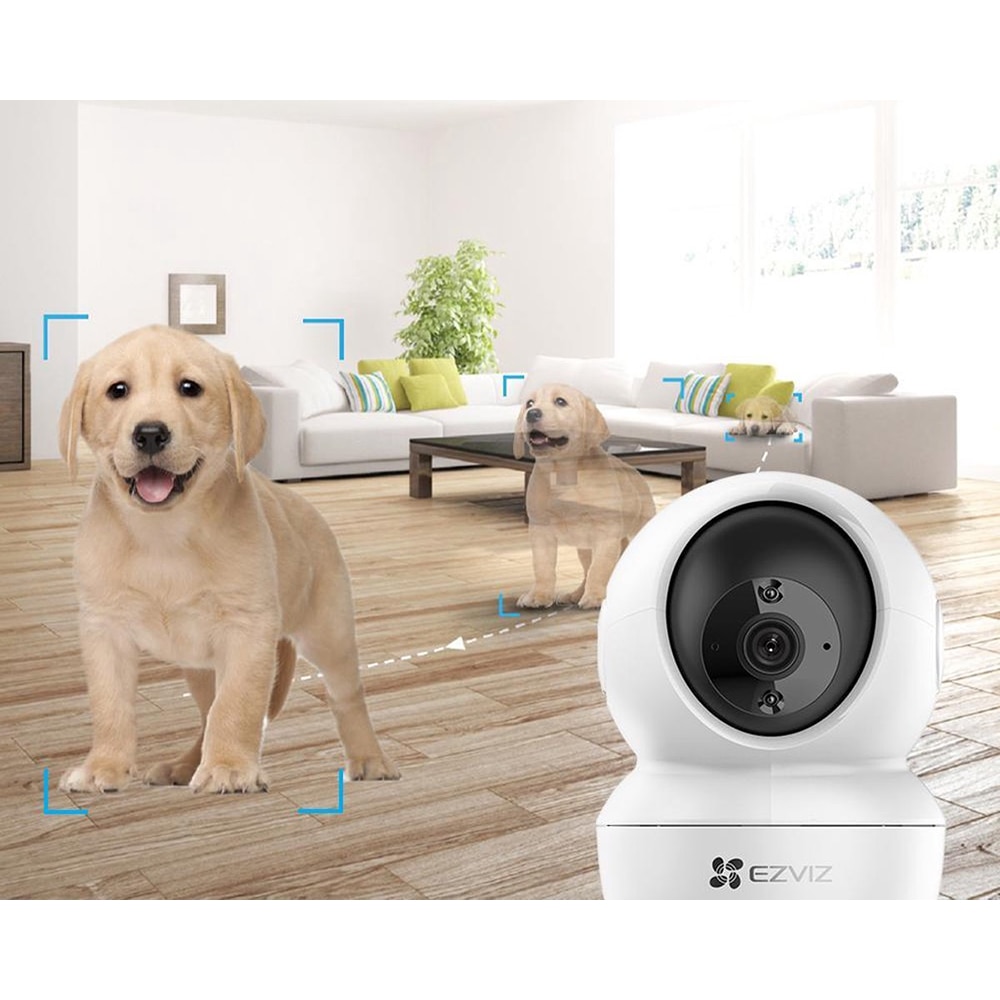 Camera IP Wireless EZVIZ C6N, 2K, IR10m, Night Vision, Motion Detection, Pan/Tilt 360 grade, alb