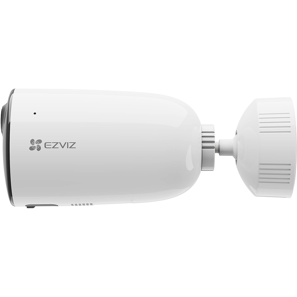 Camera IP Wireless exterior EZVIZ CB3, 1296p, 4MP, IR 30m, 5200mAh, Motion Detection, Night Vision, Panou solar Type-c, alb