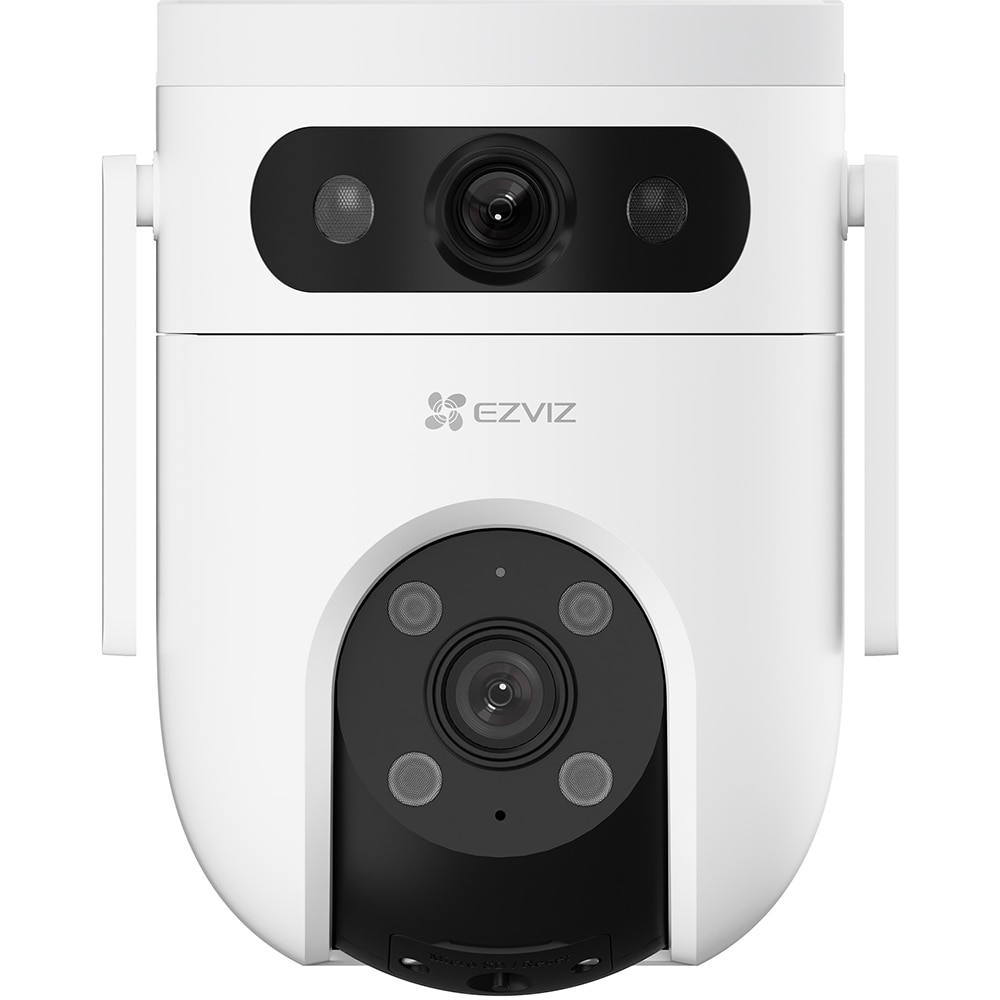 Camera IP Wireless EZVIZ H9c Dual, 3+3MP, IR, Auto Tracking, Motion Detection, alb