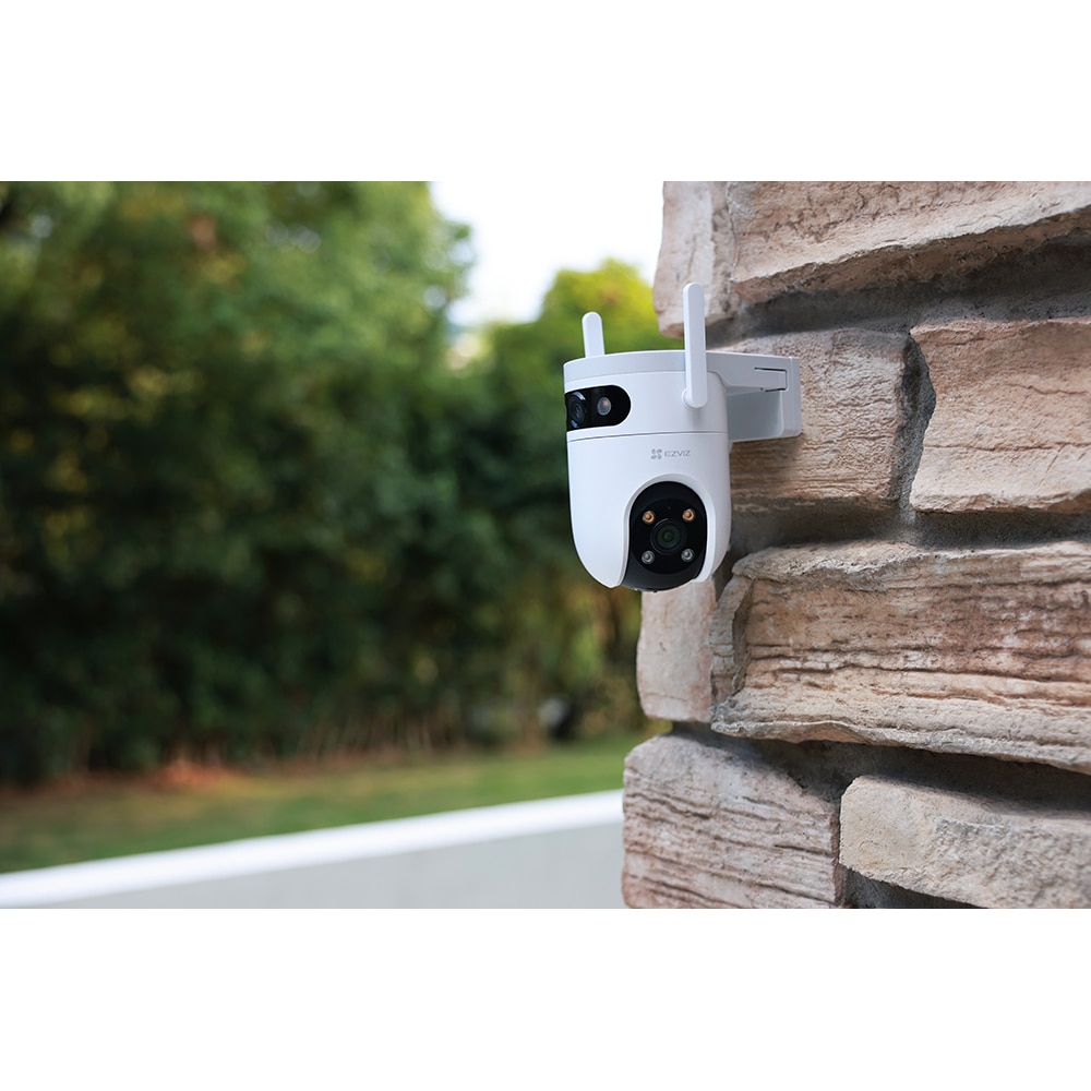 Camera IP Wireless EZVIZ H9c Dual, 3+3MP, IR, Auto Tracking, Motion Detection, alb