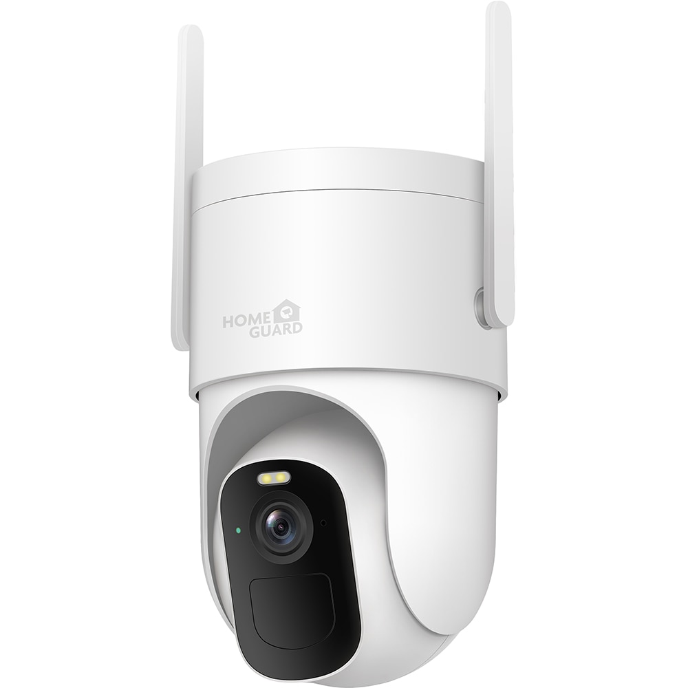 Camera IP Wireless HOMEGUARD HGWBC358, SFHD 1296p, acumulator 9Ah, IR, Night Vision, alb