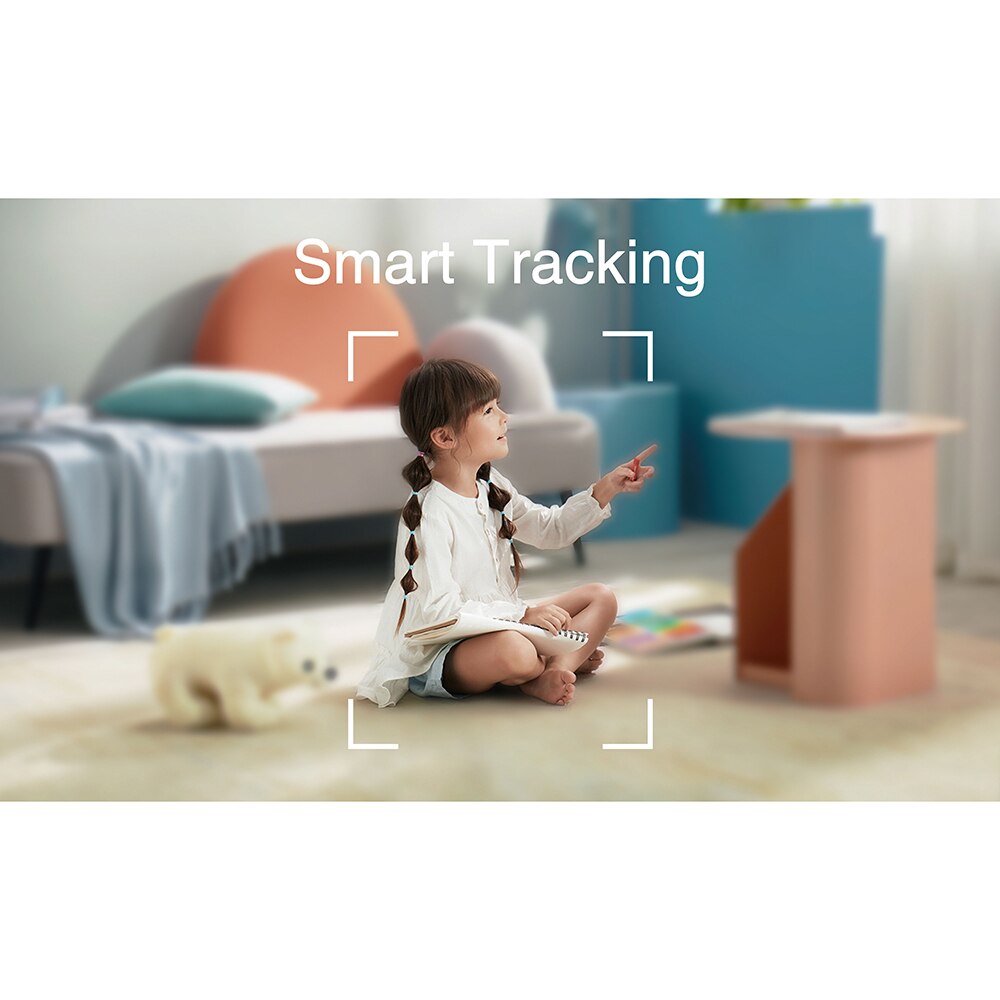 Camera interior duala HOMEGUARD HGWIP222, 4Mp+4Mp, 2K, IR, alb