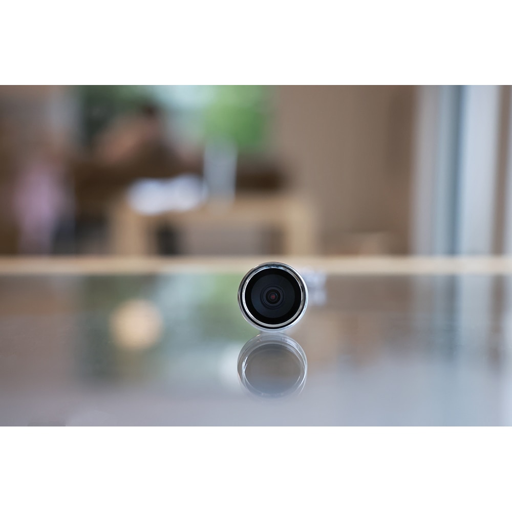 Sonerie video wireless EZVIZ HP2, 1080p, 2.200 mAh, Vedere cu unghi larg de 146, Ecran 4.3 inch, argintiu